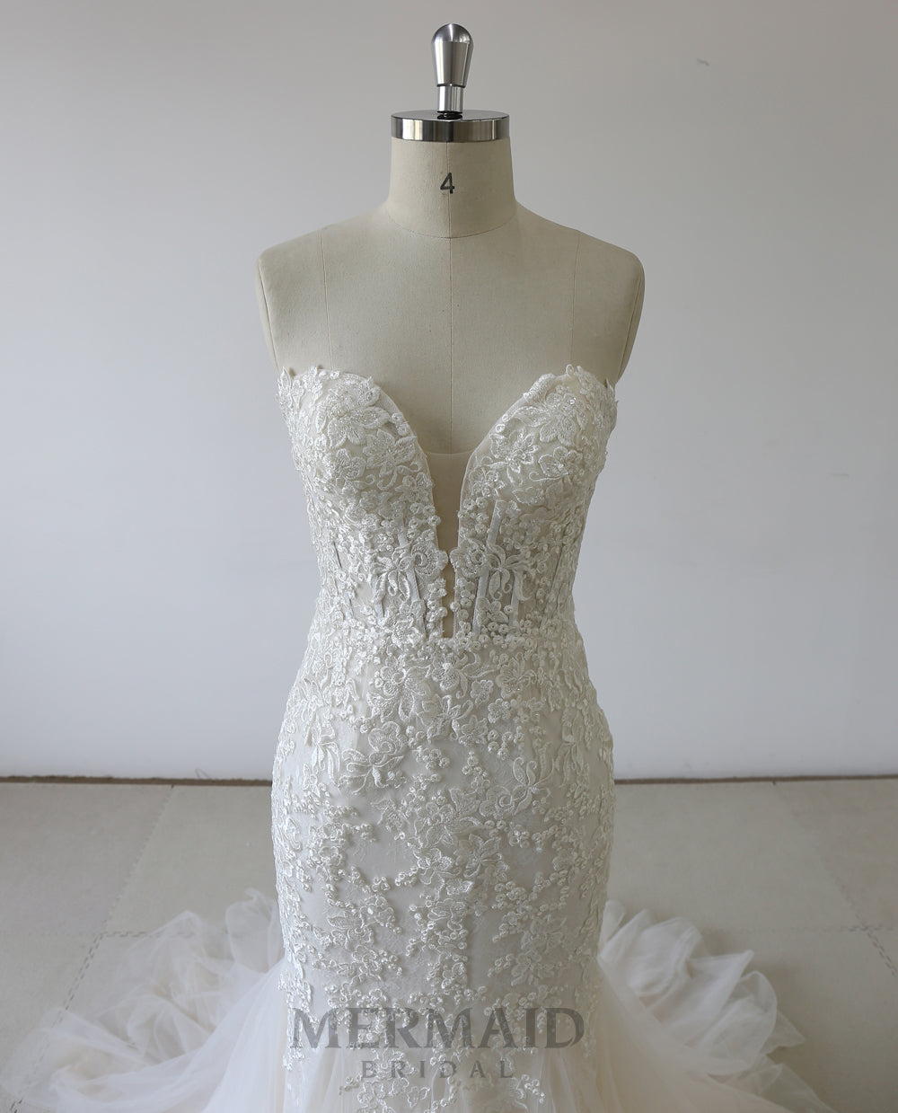 Sweetheart Lace Mermaid Wedding Dress