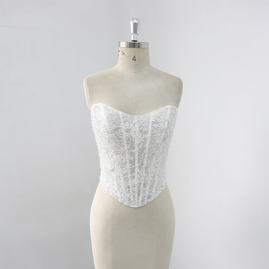 Lace Corset With Bones Wedding Dress Inner Wear Grils Shapewear Body Restraint Bodice Of Bride
