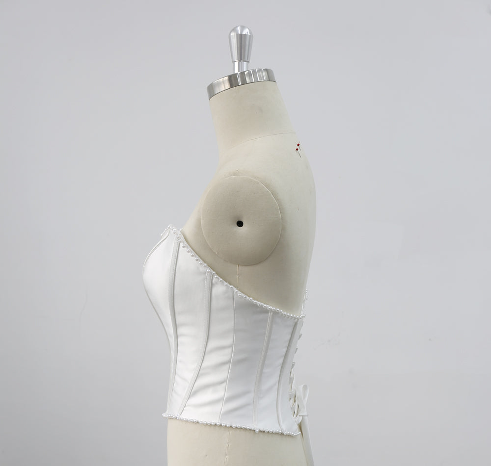 New Corset With Bones Wedding Dress Inner Wear Grils Shapewear Body Restraint Bodice Of Bride