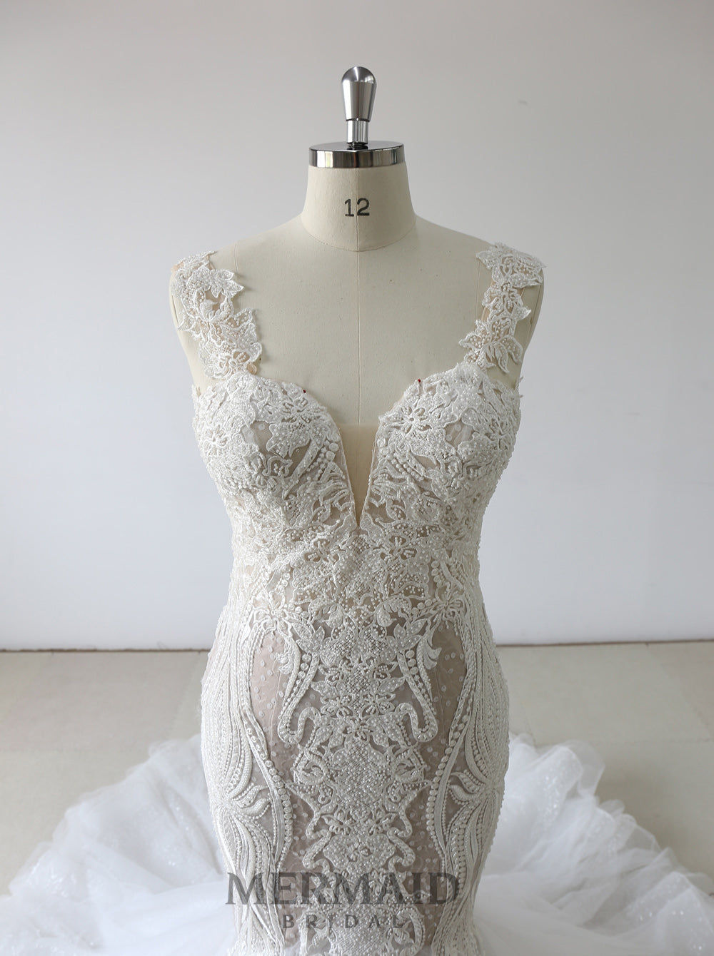 Regular Straps Sweetheart Mermaid Wedding Dress